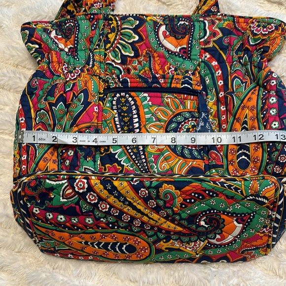 Vera Bradley Laura Venetian Paisley Tote - Picture 7 of 9